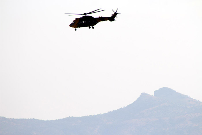 Şırnak'ta askeri helikoptere saldırı: 1 şehit, 7 yaralı