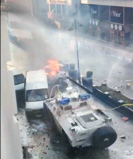 İşte 'Paralel Polis'in vandallığı