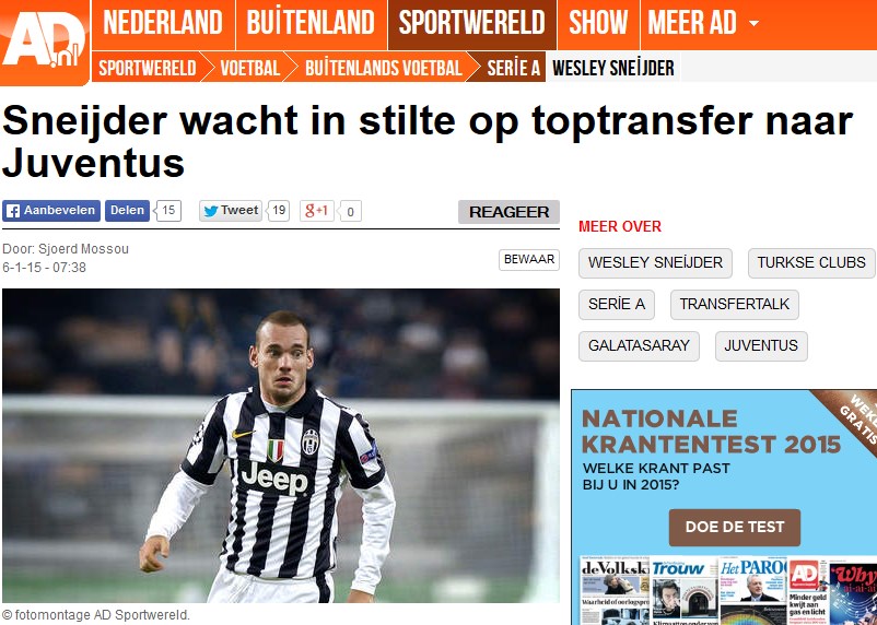 Albers'ten Juventus'a açık kapı!