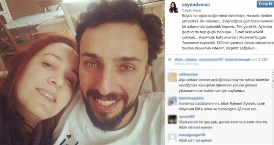 Ceyda Düvenci ölüm haberini Instagram'dan duyurdu