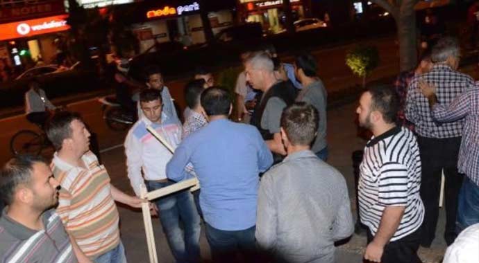 Soma protestoları bahane oldu, ortalık karıştı