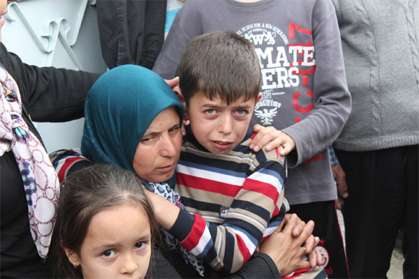 Soma'da madenci çocuğunun ağlatan fotoğrafı!