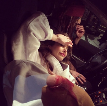 Rojda Demirer kaza geçirdi