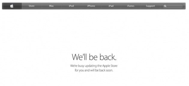 Apple Store erişime kapatıldı!