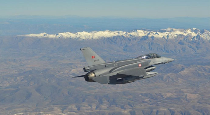 Hava Kuvvetleri'nden Süleyman Şah tatbikatı