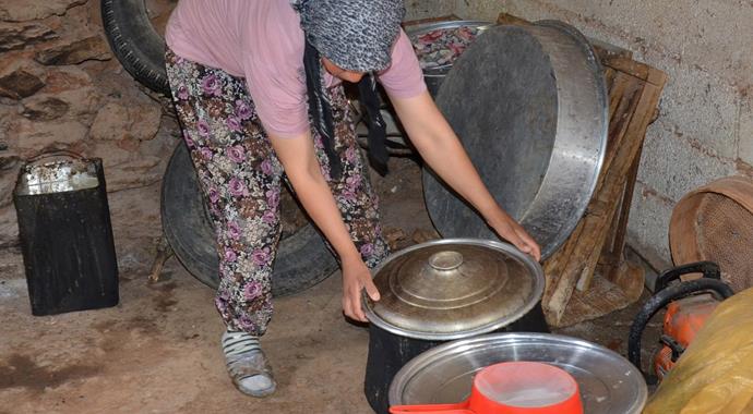 14 aylık Adil sıcak su kazanına düştü