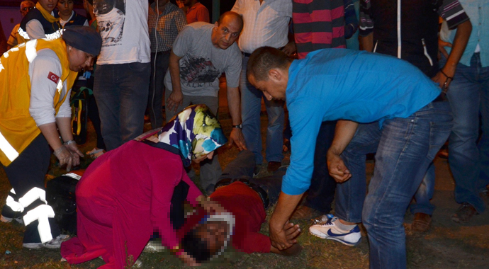 Bafra'da feci kaza: 9 yaralı