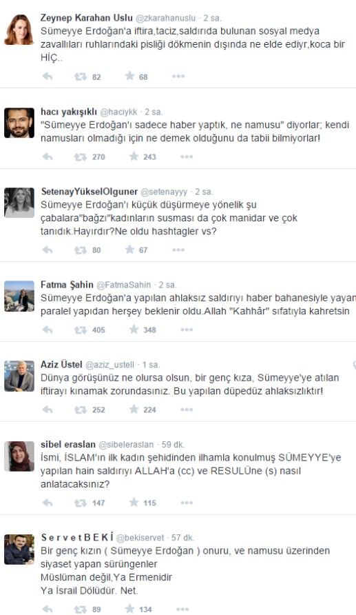 Sümeyye Erdoğan'a saldıran Tanal ve Aydın'a tepkiler çığ gibi