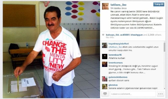 Tatlıses, öldü iddialarına Twitter'dan cevap verdi