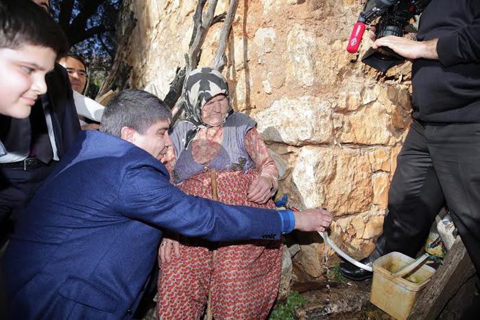 66 yıl sonra musluktan akan suya kavuştu