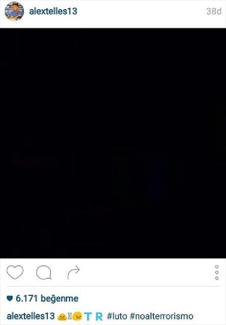 Terör saldırılarına futbolculardan tepki yağdı