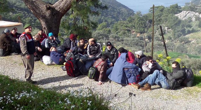 Muğla'da 90 kaçak böyle yakalandı!