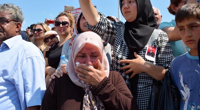 Tokat'ta şehit cenazesi sonrası gerginlik!