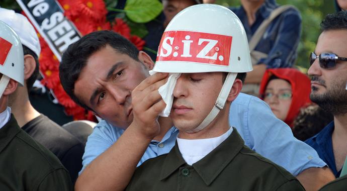 Tokat'ta şehit cenazesi sonrası gerginlik!