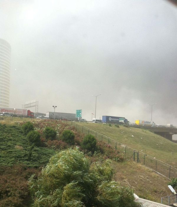 İstanbul toz duman!