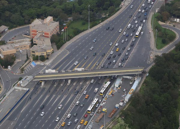 İstanbul trafiği bayram etti