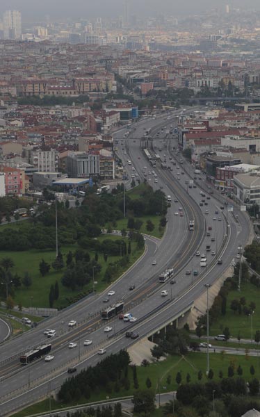 İstanbul trafiği bayram etti