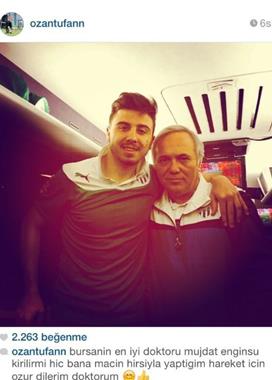 Ozan Tufan özür diledi!