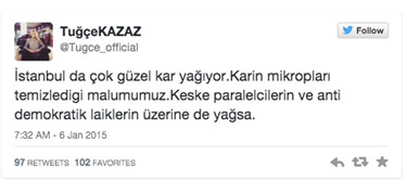 Tuğçe Kazaz'dan paralelcilere 'mikrop' göndermesi!