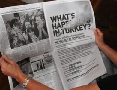 New York Post gazetesinden ABD polisine tam sayfa destek