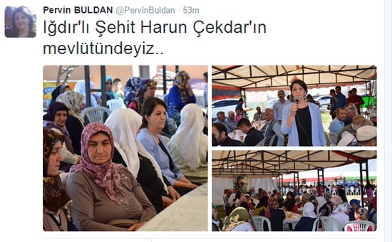 Buldan'dan skandal sözler! Teröriste 'şehit' dedi