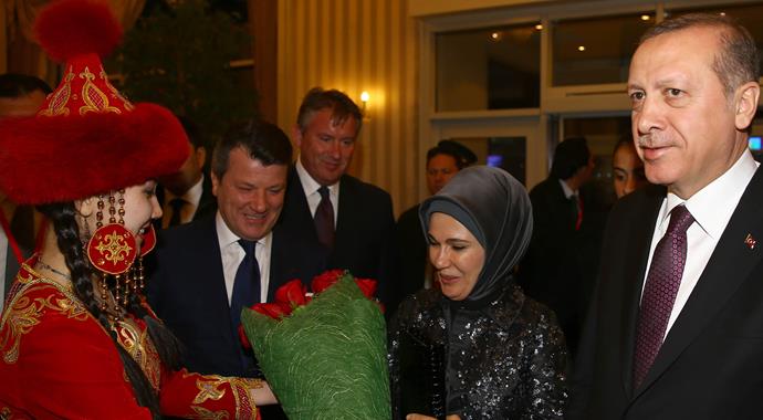 Cumhurbaşkanı Erdoğan Kazakistan'da