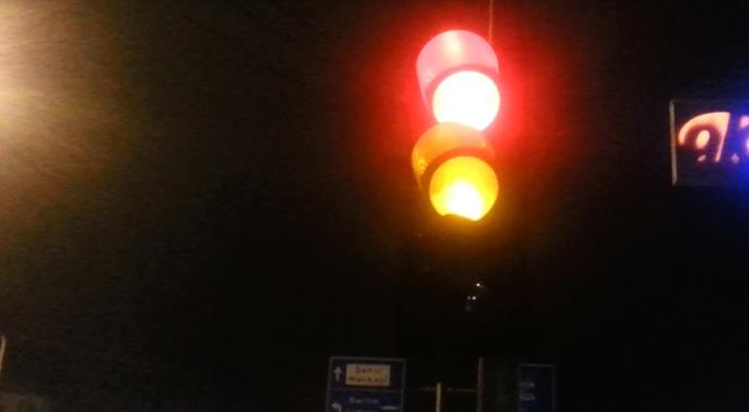 Bartın'da trafik lambaları sürücüleri çılgına çevirdi