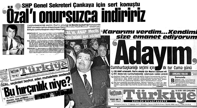 Köşk'e tanıdık öfke! Aynısı Özal'a da yapılmıştı
