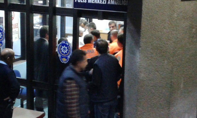 Ankara Adliyesi'nde 'sarı toz' alarmı