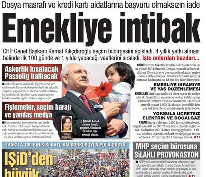 Yandaşlık mı dediniz?