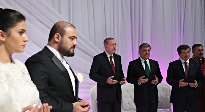 Devletin zirvesi bu düğünde buluştu