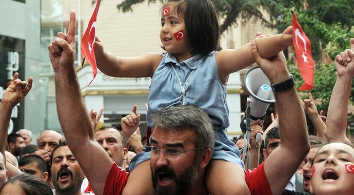 Samsun'da teröre tepki yürüyüşü