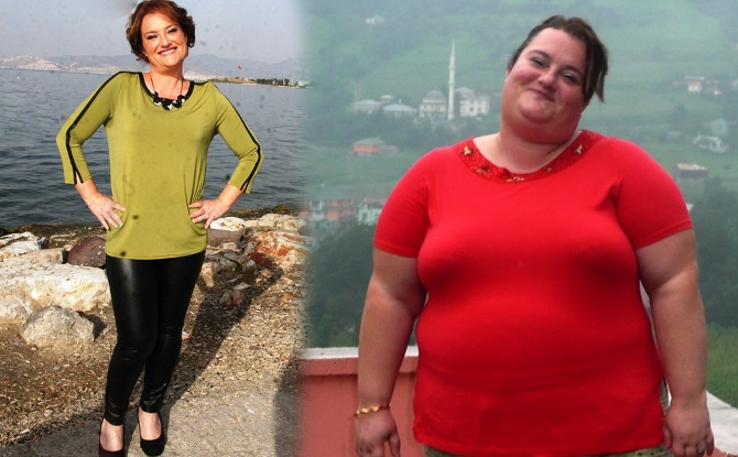 10 ayda 100 kilo verince...