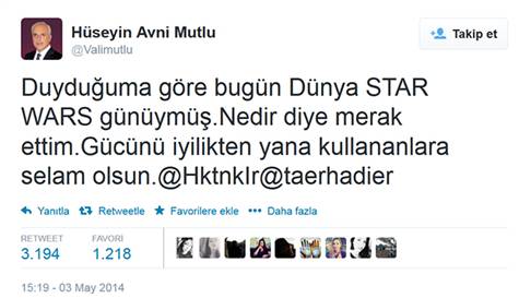 Vali Mutlu'dan beklenmedik tweet