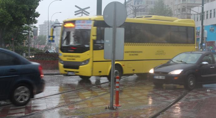 Gaziantep'te şiddetli yağmur