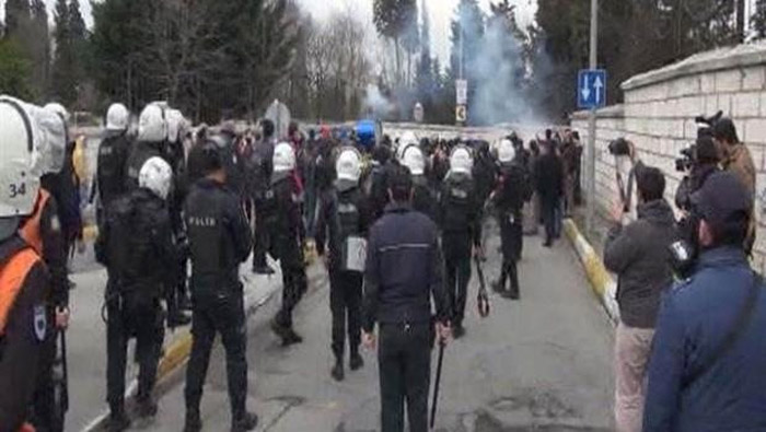 Karagümrük - Eyüpspor taraftar grupları arasında gerginlik