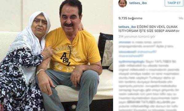 Tatlıses neden vekil olmak istediğini açıkladı