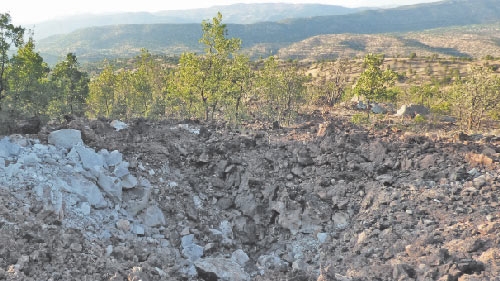 İşte bombalanan PKK kamplarının son hali