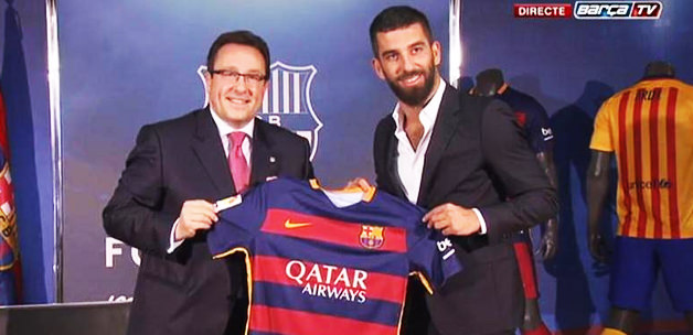 Ve Arda Turan resmen Barça'da