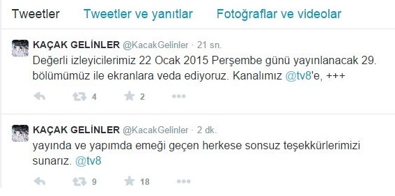 Kaçak Gelinler izleyicisine kötü haber