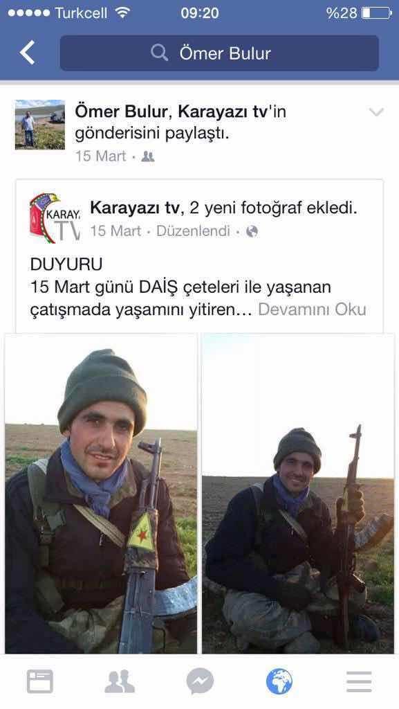 Şehidin amcası değil PKK sempatizanı çıktı