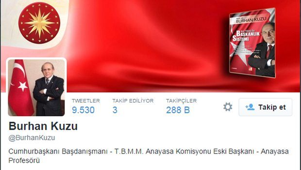 İşte Burhan Kuzu'nun yeni görevi
