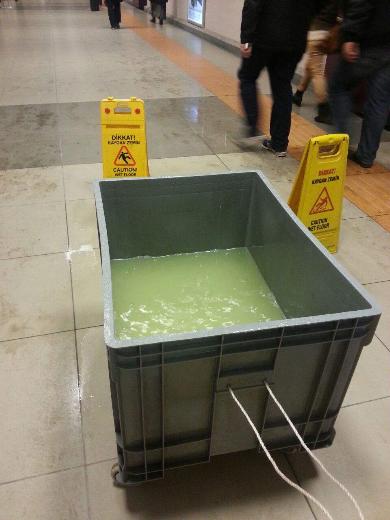 Metro'da kovalı önlem