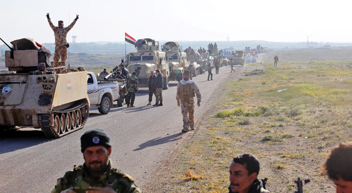 Tikrit IŞİD'den temizleniyor