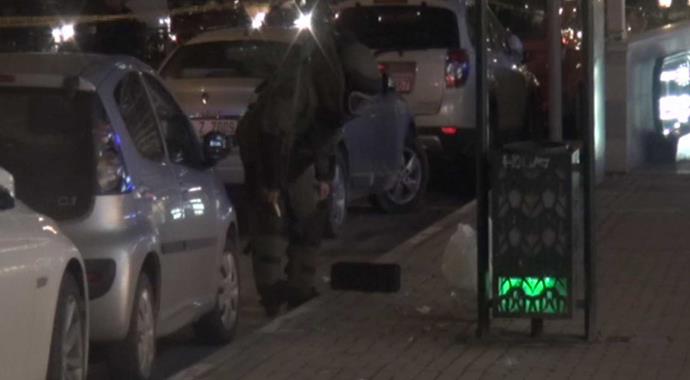 AK Parti İl Binası önünde bomba paniği