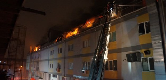 İstanbul İkitelli'de büyük yangın