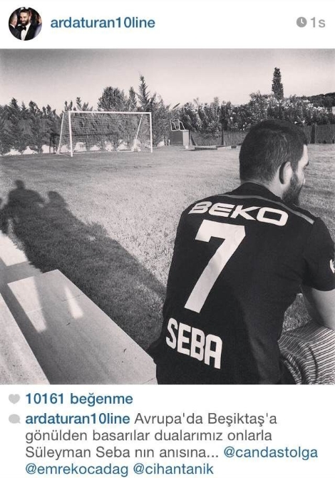 Arda Beşiktaş forması giydi