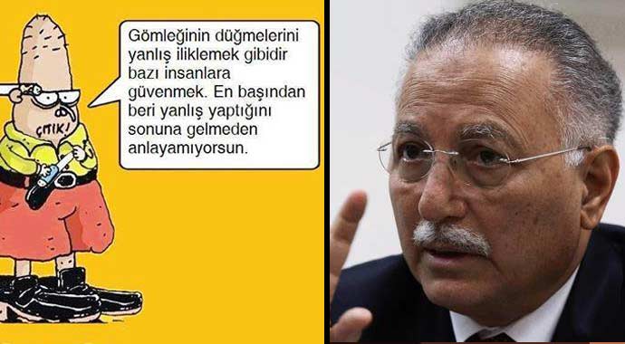 İhsanoğlu'na 'Baattin' benzetmesi