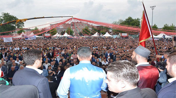 Adapazarı'nda Sedat Peker izdihamı yaşandı