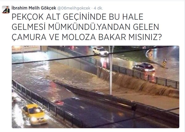 Gökçek 'Vicdan' dedi fotoğrafları paylaştı